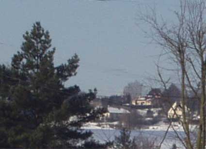 Reeberg sous la neige